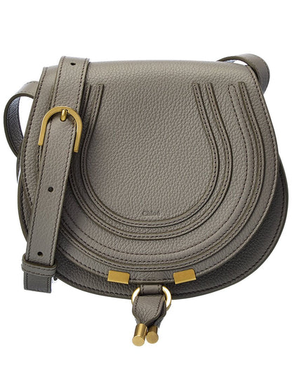 CHL - CC o? Marcie Small Leather Saddle Bag