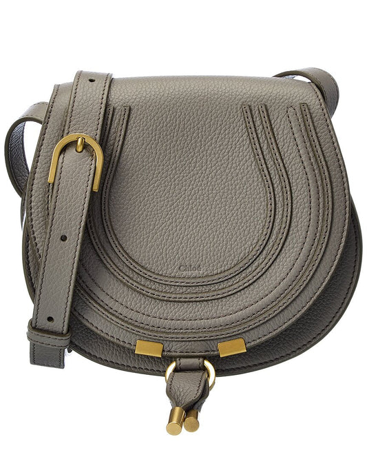 CHL - CC o? Marcie Small Leather Saddle Bag