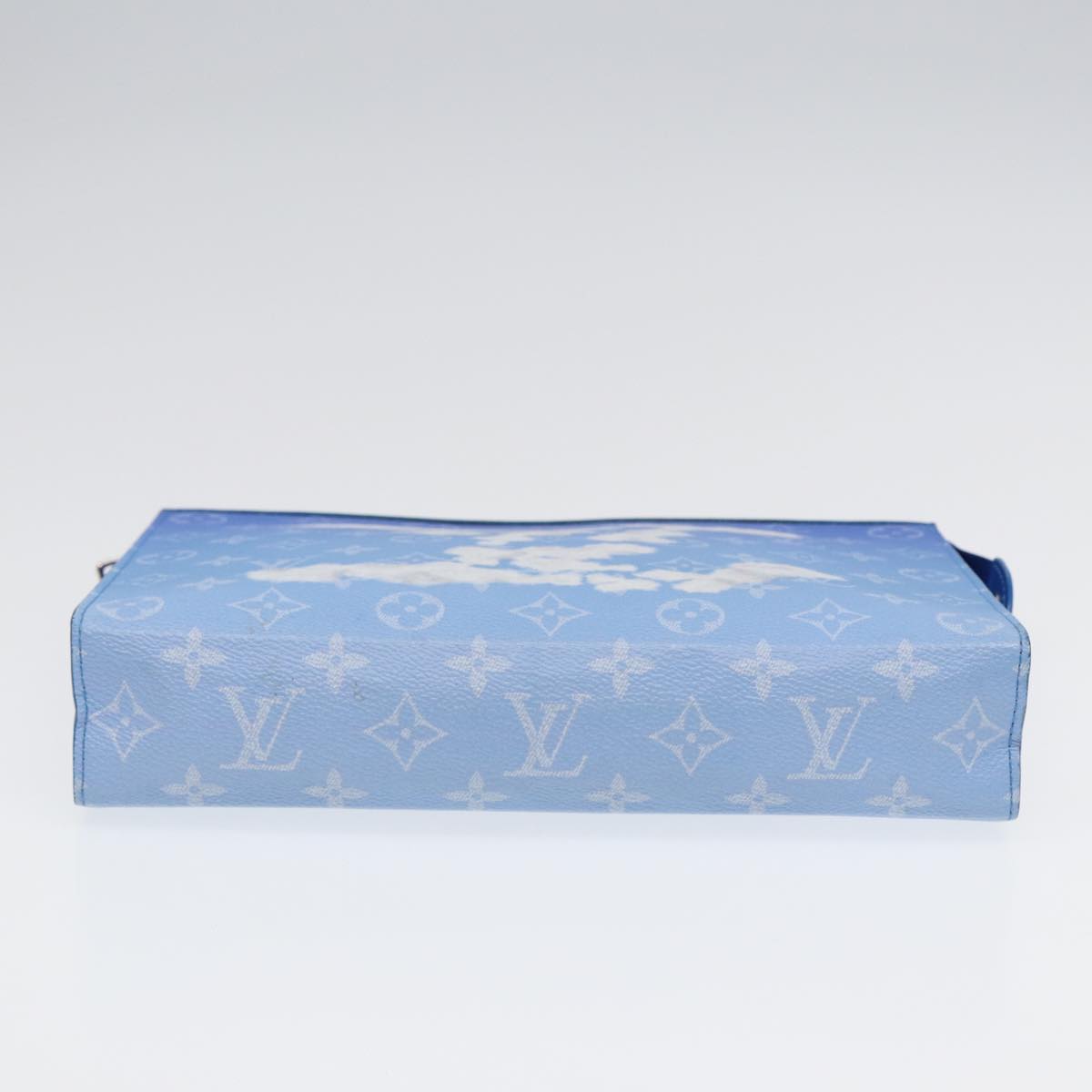 Louis Vuitton Pochette Voyage  Canvas Clutch Bag