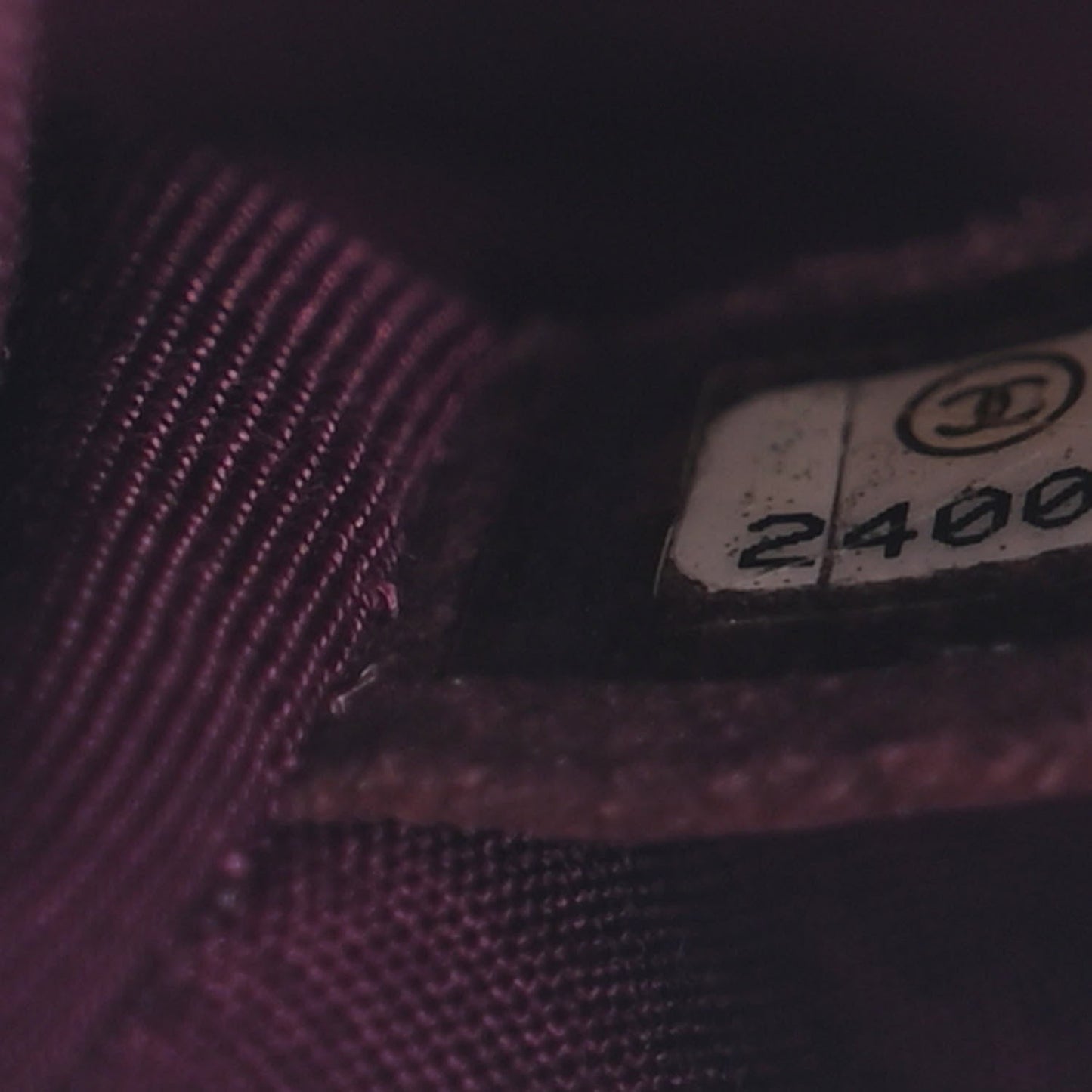 Amelia Denim Tweed 2.55 Reissue 225 Flap Blue Dark Pink