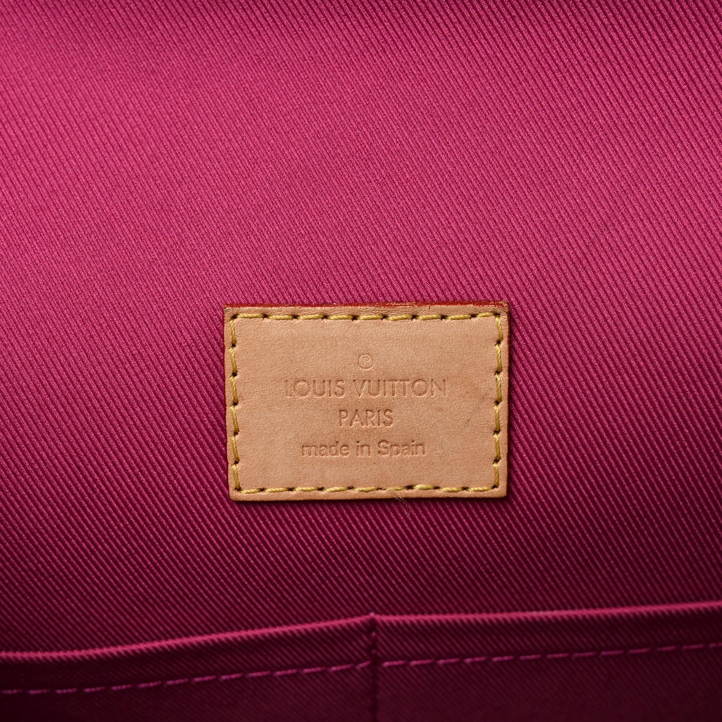 Louis Vuitton Monogram Cluny BB Bordeaux Fuchsia