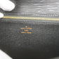 Louis Vuitton Sellier Drangonne  Leather Clutch Bag