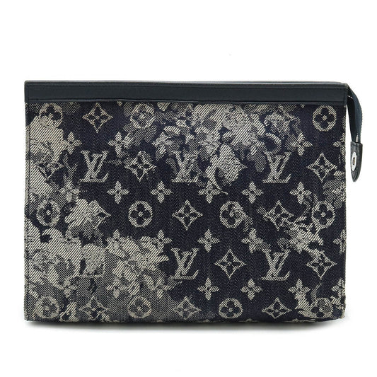 Louis Vuitton Pochette  Canvas Clutch Bag