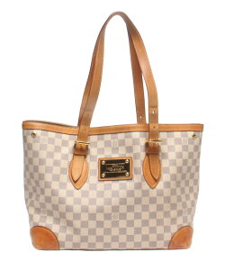 Louis Vuitton Hampstead MM Damier Azur Tote Bag