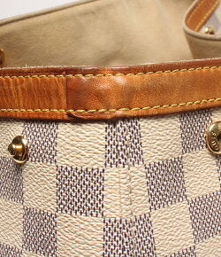 Louis Vuitton Hampstead MM Damier Azur Tote Bag