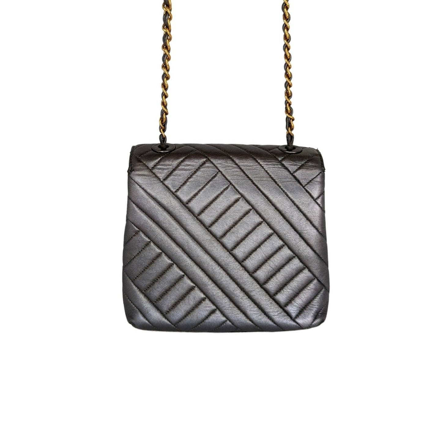 Chanel bag   Chevron Quilted Square Flap Bag
