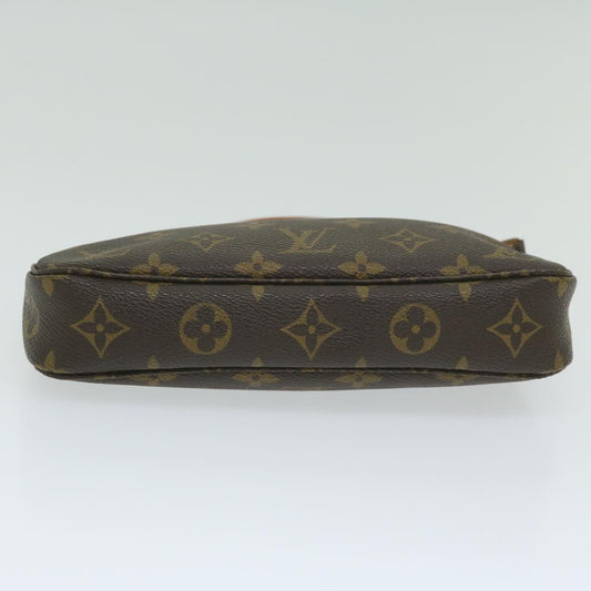Louis Vuitton Pochette Accessoire  Canvas Clutch Bag