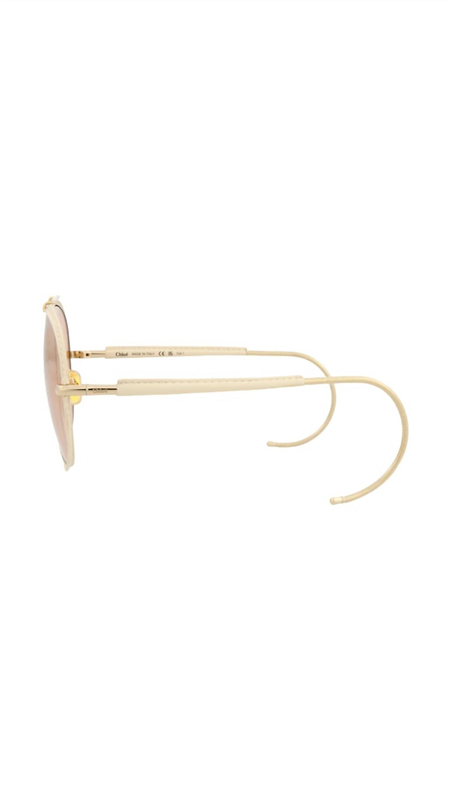 CHL - CC oe Eyewear Sunglasses In Gold/pink