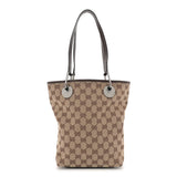 Amelia Monogram Small Eclipse Tote Brown