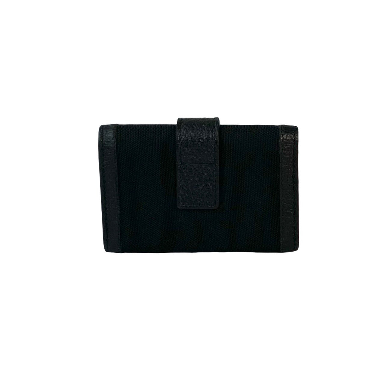 Gucci Leather Nylon Key Case
