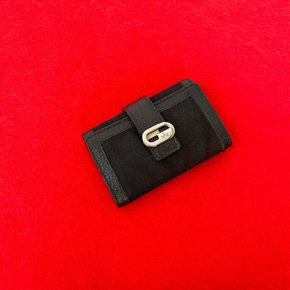 Gucci Leather Nylon Key Case