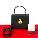 Gucci Lady Lock Leather 2way Handbag