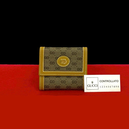 Gucci Micro GG Leather Coin Case