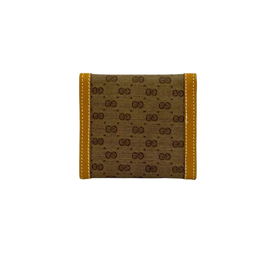 Gucci Micro GG Leather Coin Case