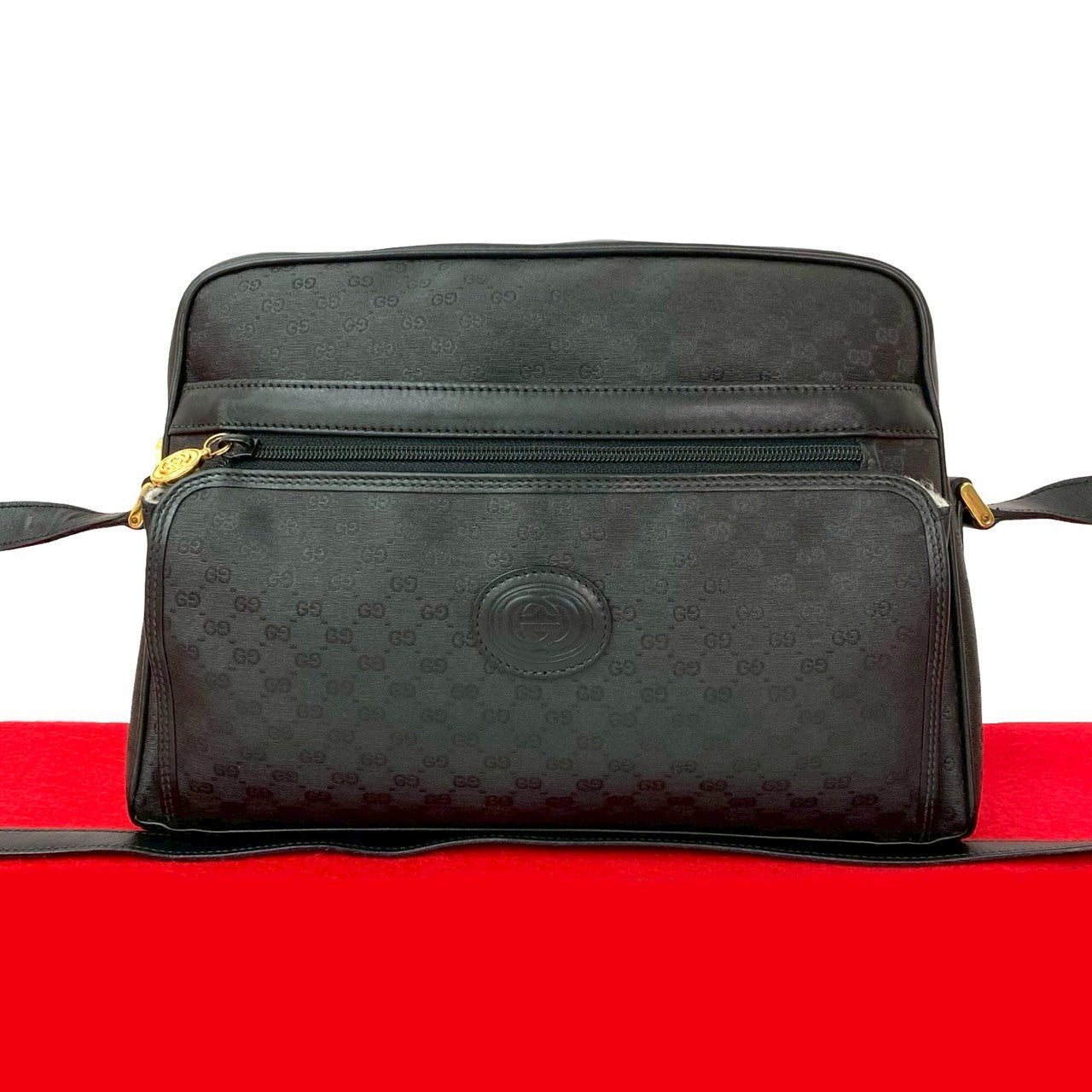 Gucci Micro GG Leather Shoulder Bag