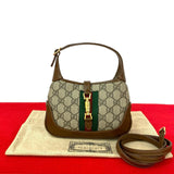 Gucci Jackie 1961 GG Supreme Leather 2way Handbag