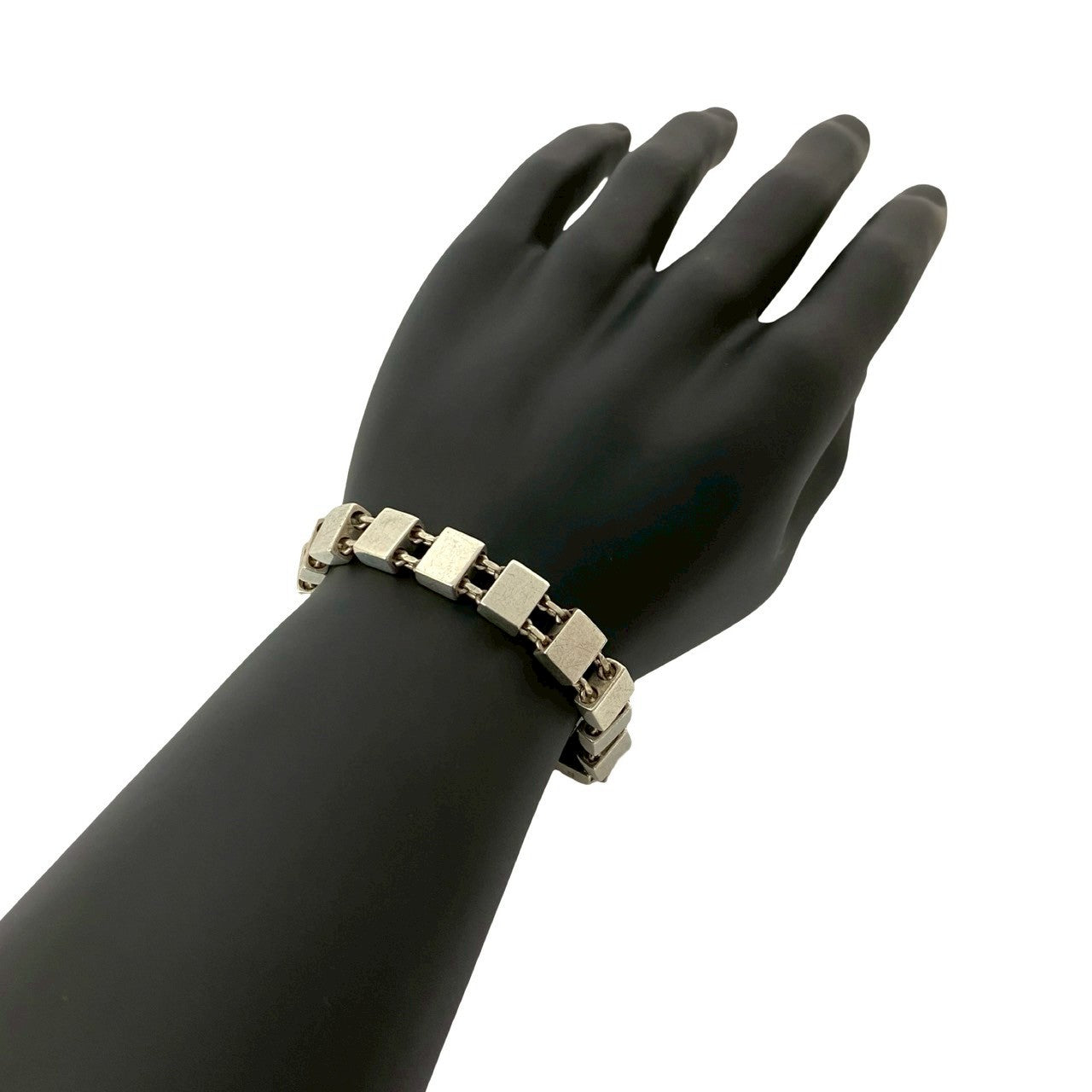 Gucci Square Chain Silver 925 Bracelet