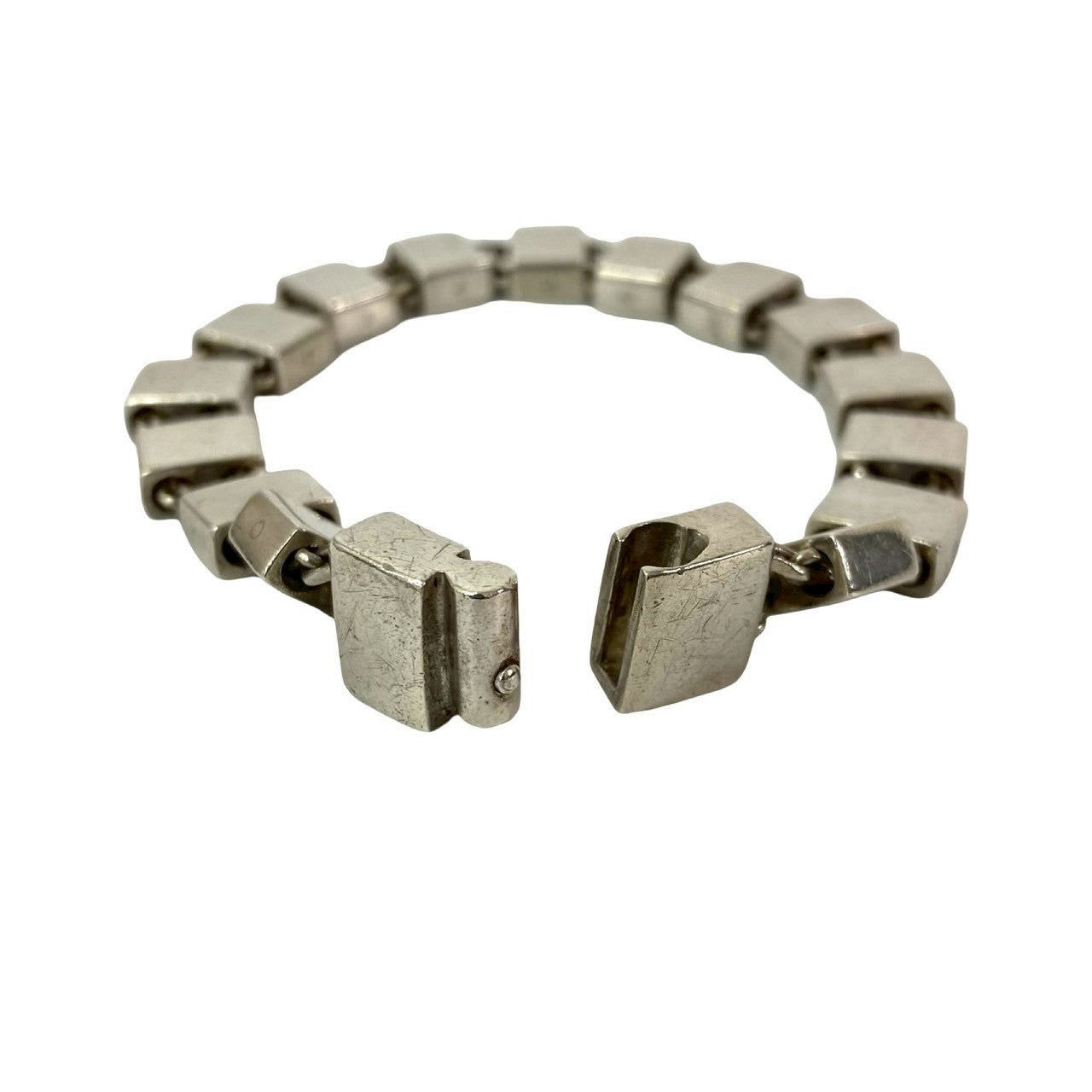 Gucci Square Chain Silver 925 Bracelet
