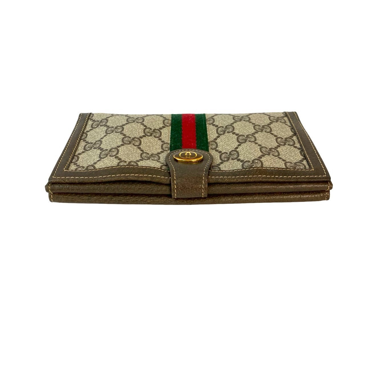 Gucci GG Logo PVC Long Wallet