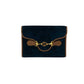 Gucci GG Logo Horsebit Suede Leather Bifold Wallet