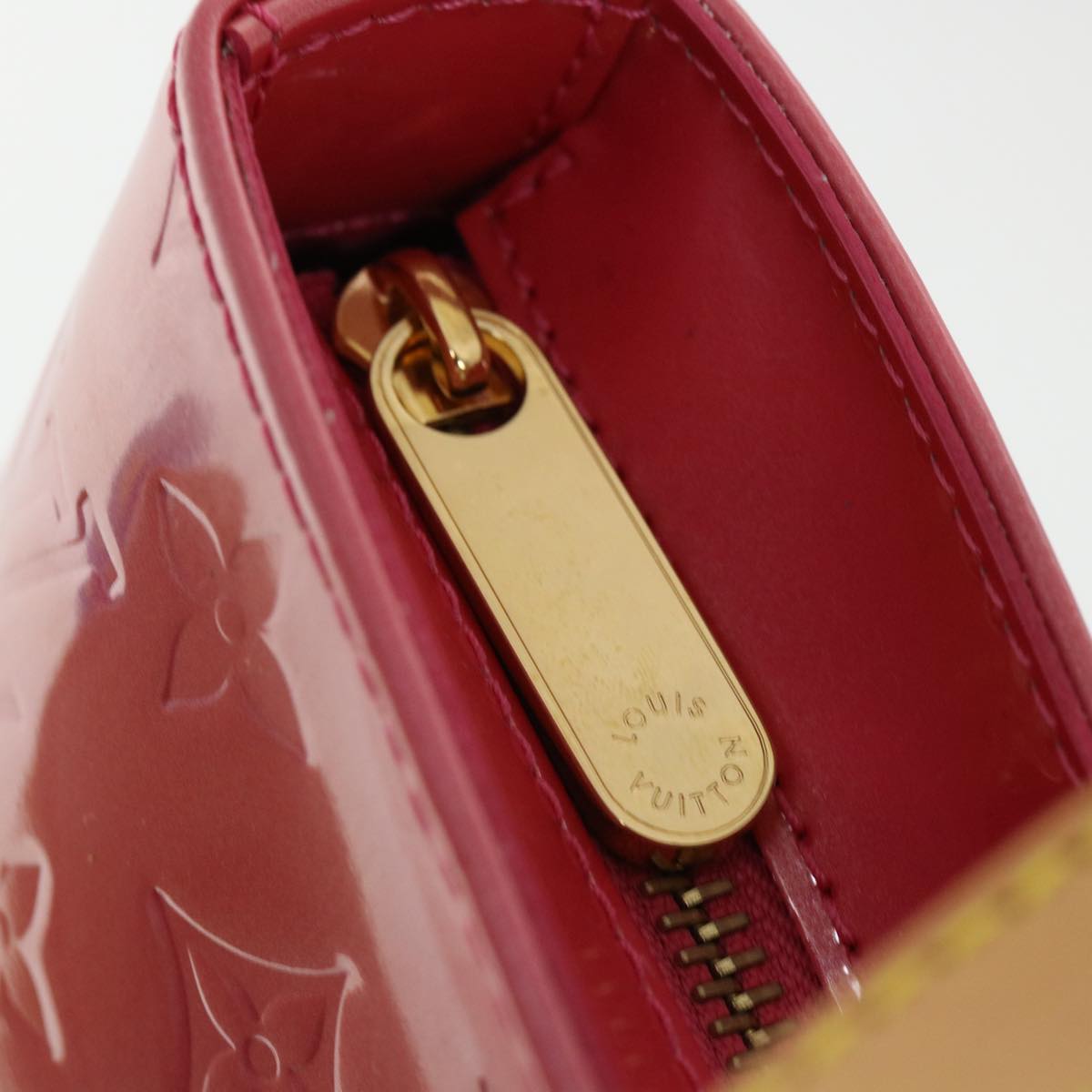 LOUIS VUITTON Vernis Brentwood Shoulder Bag Fran Boise M9151F LV Auth am3379A
