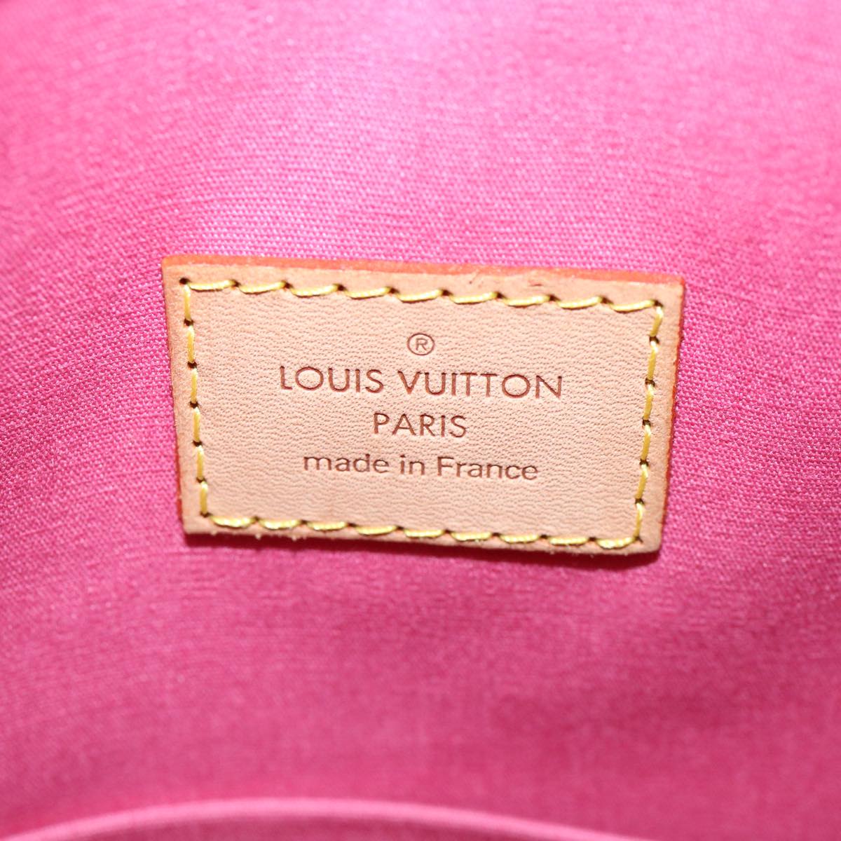 LOUIS VUITTON Vernis Brentwood Shoulder Bag Fran Boise M9151F LV Auth am3379A