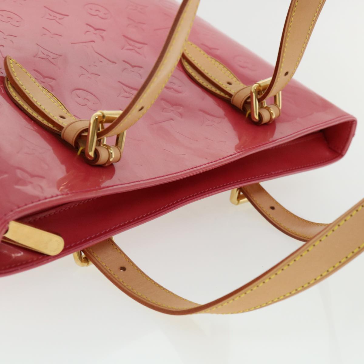 LOUIS VUITTON Vernis Brentwood Shoulder Bag Fran Boise M9151F LV Auth am3379A