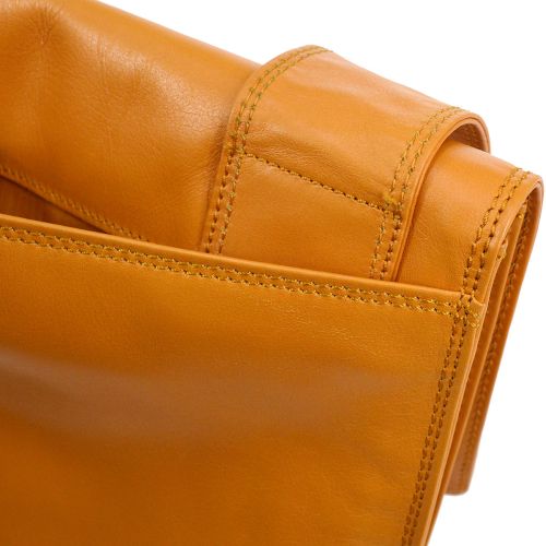 CHANEL 2000 CC Logo Cross Body Shoulder Bag Orange ao23636