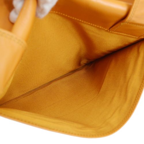 CHANEL 2000 CC Logo Cross Body Shoulder Bag Orange ao23636