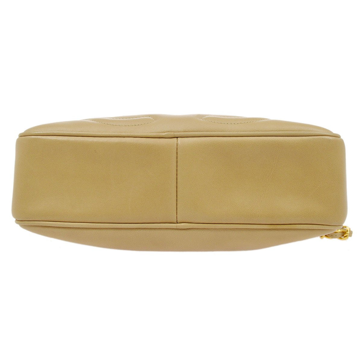 CHANEL 1994-1996 Triple CC Camera Bag Small Beige Lambskin 01999