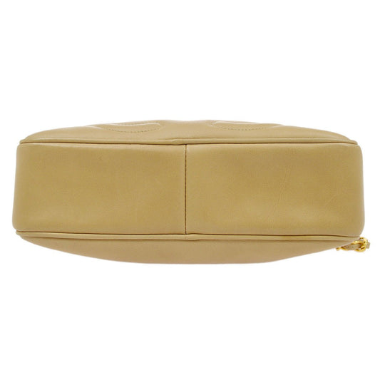 CHANEL 1994-1996 Triple CC Camera Bag Small Beige Lambskin