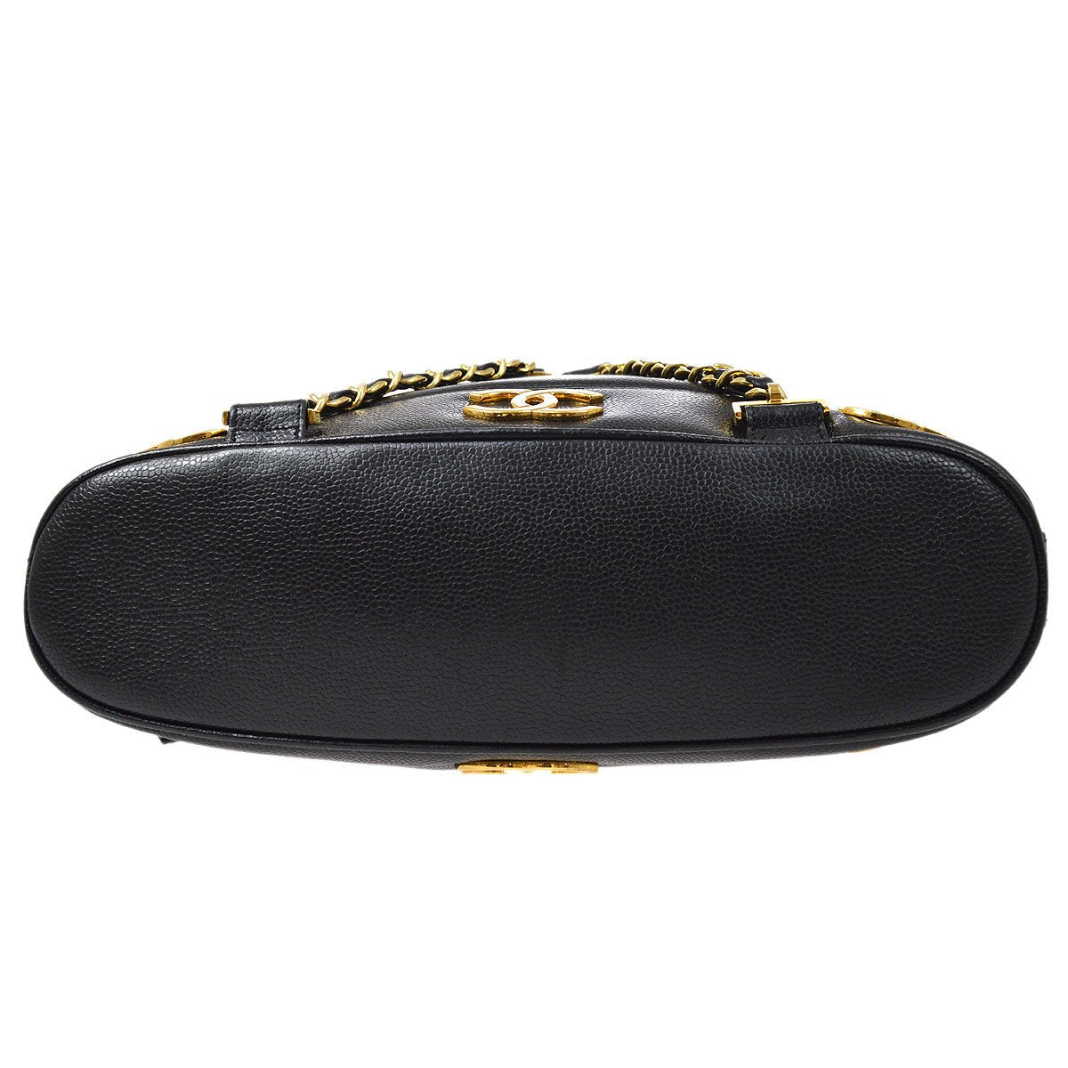 CHANEL   Triple CC Backpack Black Caviar
