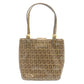 FENDI Zucchino Hand Bag Coated Canvas Brown  ar6367