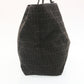 FENDI Zucchino Canvas Tote Bag Black  ar6460