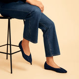 Rothy - Women - The Point - Indigo Ghingham
