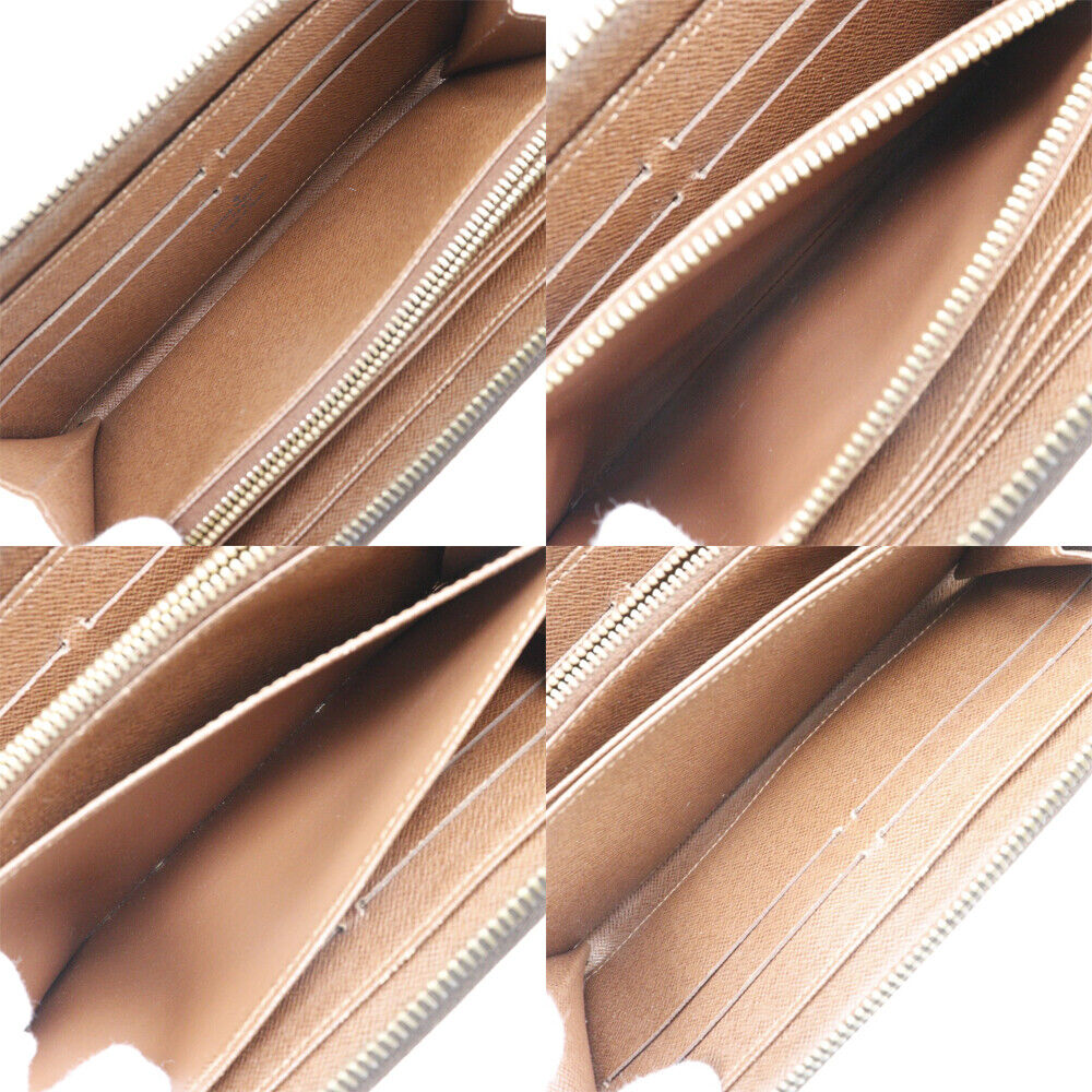 Louis Vuitton Zippy Wallet Brown Canvas