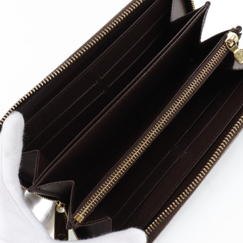 Louis Vuitton Zippy Wallet Brown Damier