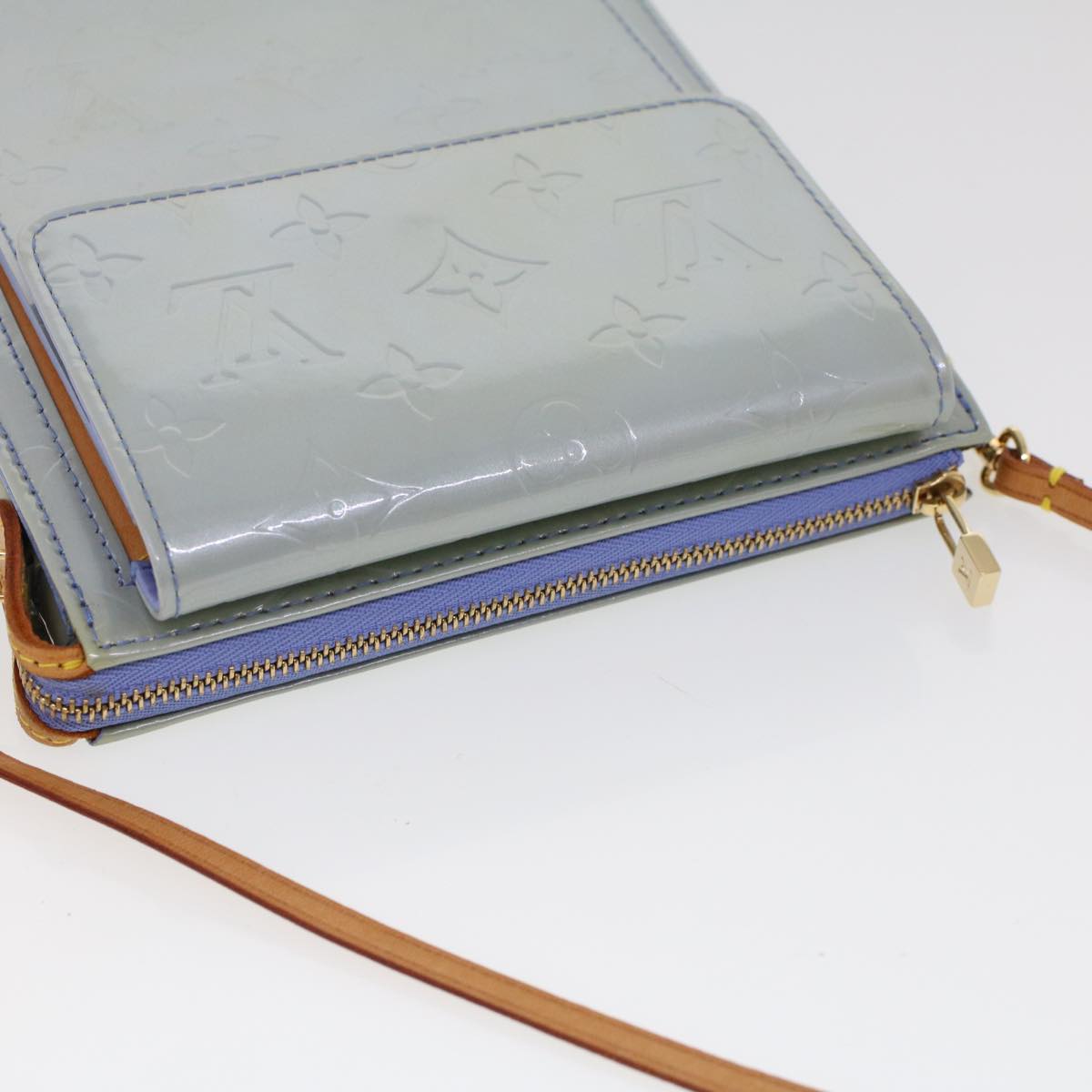 Louis Vuitton Vernis Motto Pouch Lavande