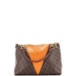 Louis Vuitton V Tote Canvas And Leather