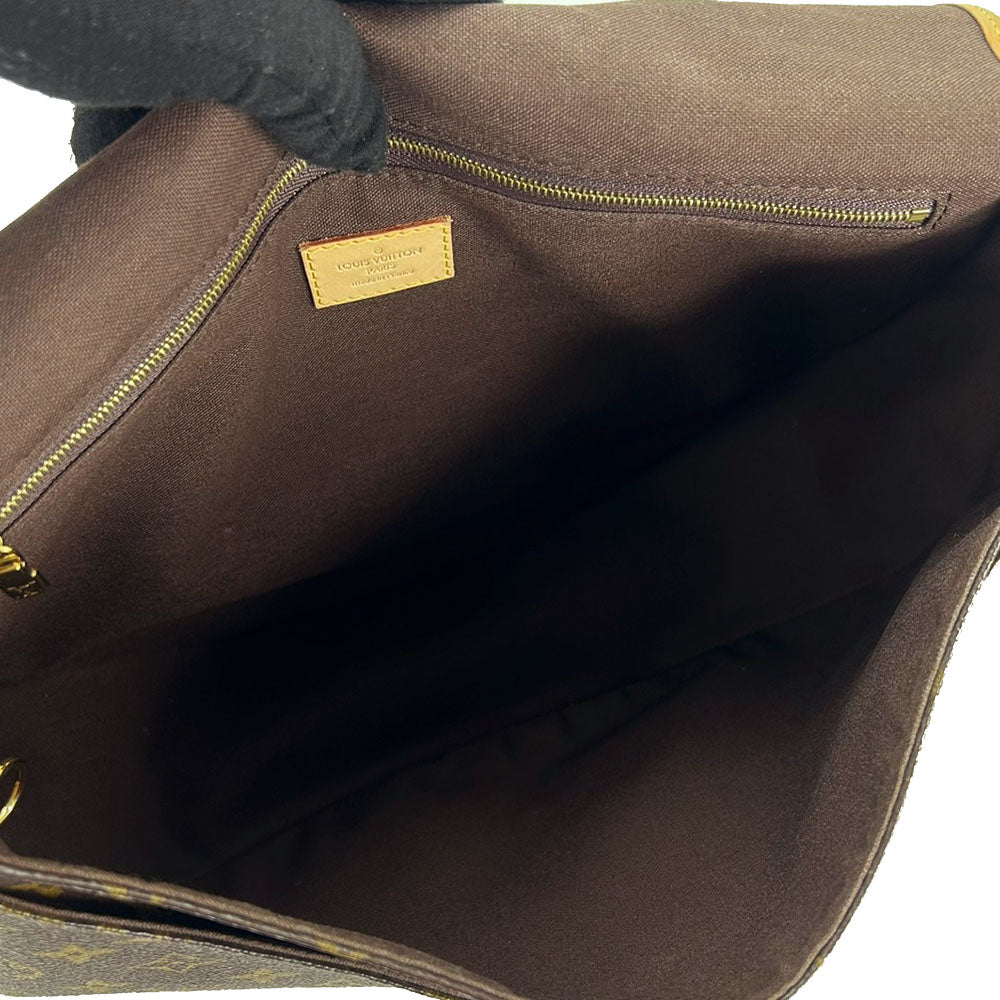 Louis Vuitton Shoulder Bag Diagonal Menilmontant MM Monogram