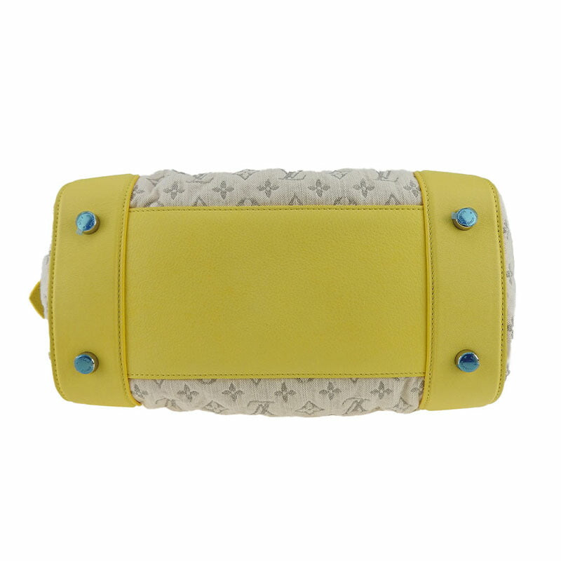 Louis Vuitton 2Way Handbag Speedy Round Denim