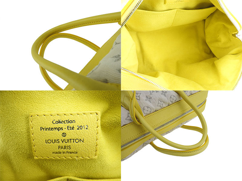Louis Vuitton 2Way Handbag Speedy Round Denim