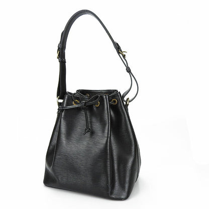 Louis Vuitton Petit Noe Epi Noir Black Shoulder Bag Purse