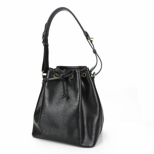Louis Vuitton Petit Noe Epi Noir Black Shoulder Bag Purse