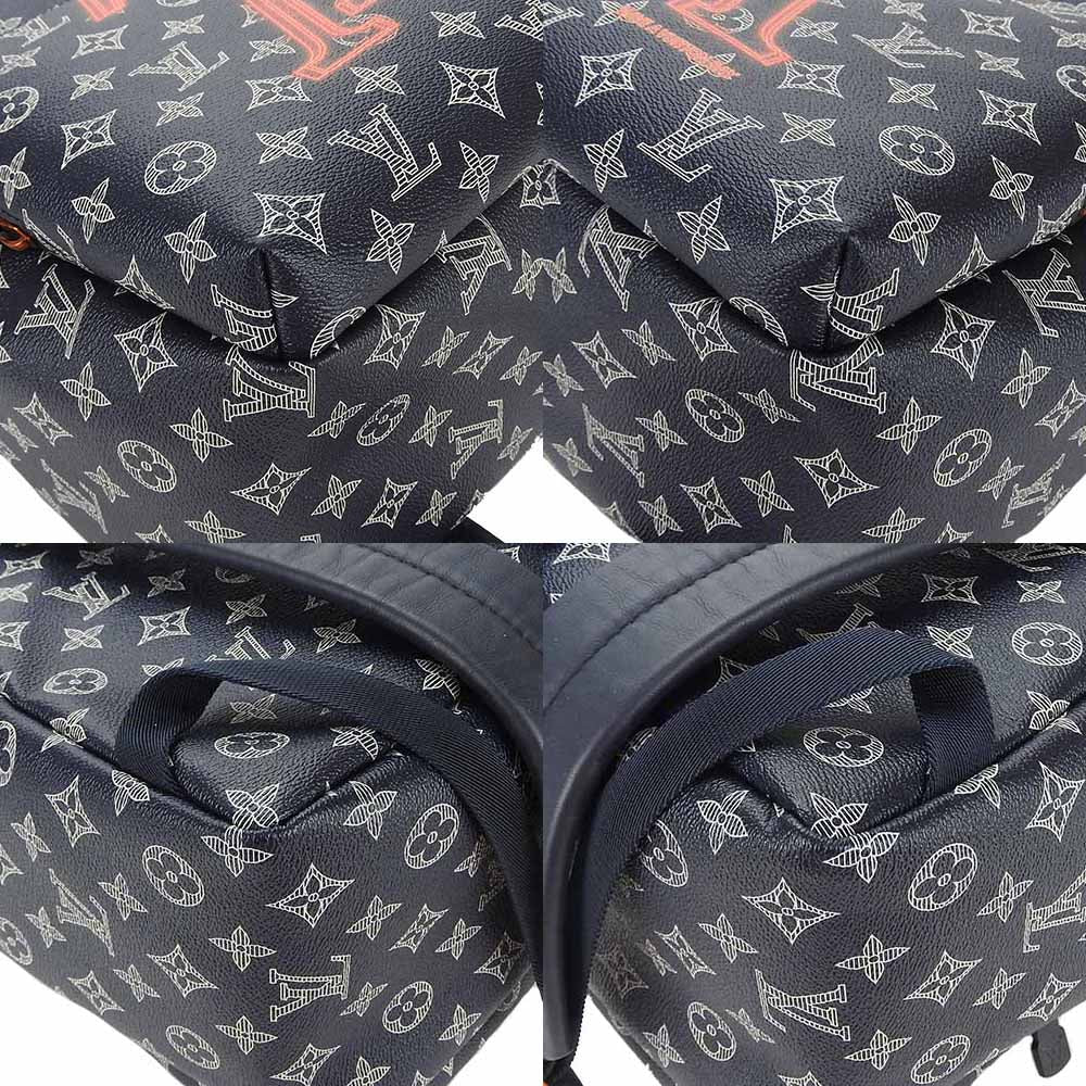 Louis Vuitton Apollo Bag Monogram Ink Upside Down Leather Rucksack