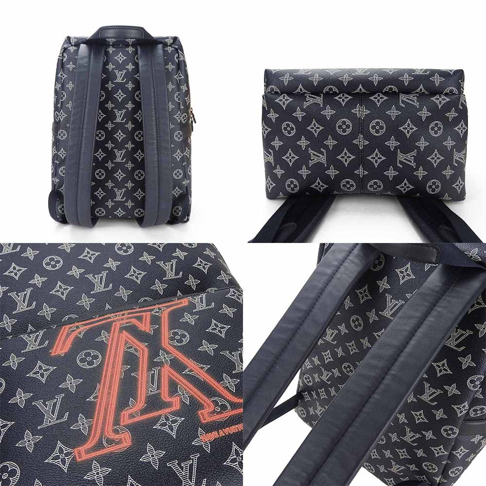 Louis Vuitton Apollo Bag Monogram Ink Upside Down Leather Rucksack