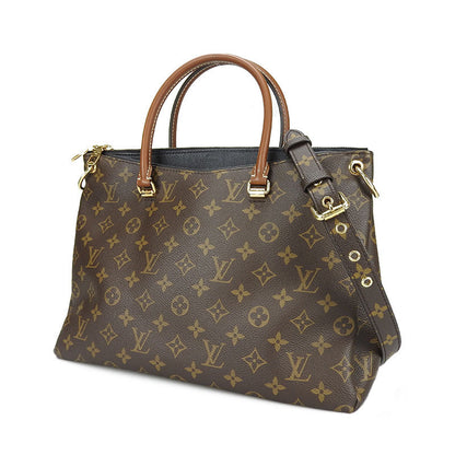 Louis Vuitton Pallas Monogram Noir 2Way Shoulder Handbag