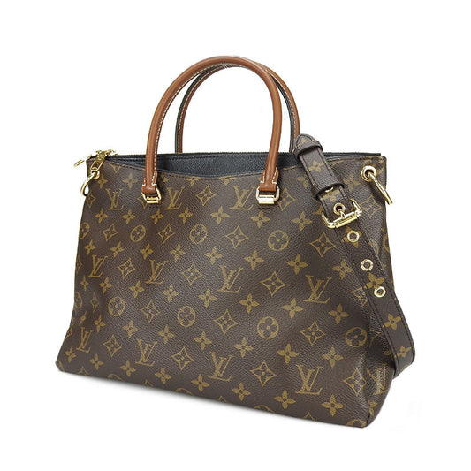 Louis Vuitton Pallas Monogram Noir 2Way Shoulder Handbag