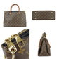 Louis Vuitton Pallas Monogram Noir 2Way Shoulder Handbag
