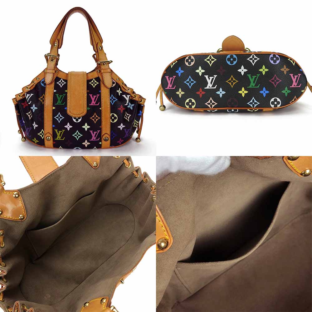 Louis Vuitton Theda GM Multicolor Noir Black